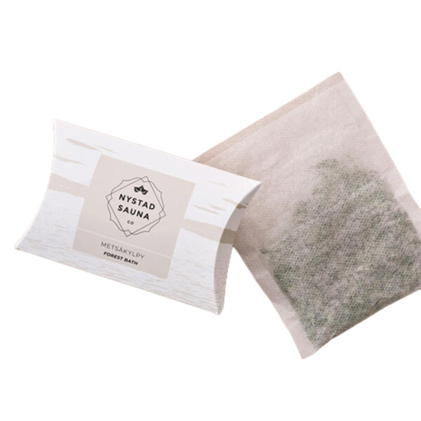 Nystad sauna metsäkylpy suolat omalla logolla