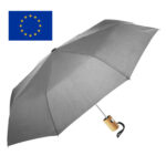 Citizen Green Rainfall kokoonmenevä sateenvarjo omalla logolla