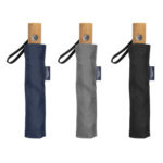 Citizen Green Rainfall kokoonmenevä sateenvarjo omalla