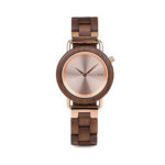 Aarni Saga pähkinäpuu rannekello omalla logolla