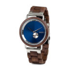 Aarni Sirius pähkinäpuu rannekello omalla logolla