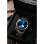 Aarni Sirius pähkinäpuu rannekello omalla logolla