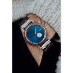 Aarni Sirius pähkinäpuu rannekello omalla logolla