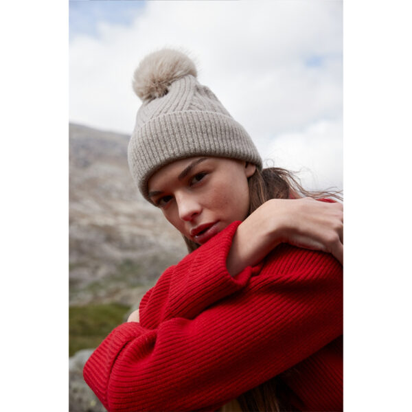 Beechfield Snow Luxe pipo omalla logolla