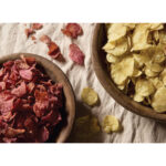 Sipsit brändivyötteellä omalla logolla 