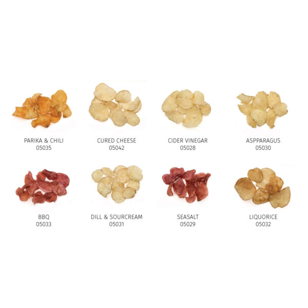 Sipsit brändivyötteellä omalla logolla