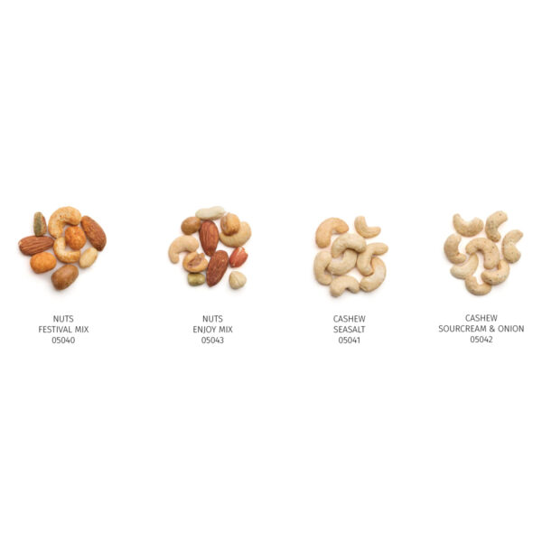 Pähkinät brändivyötteellä 60g omalla logolla