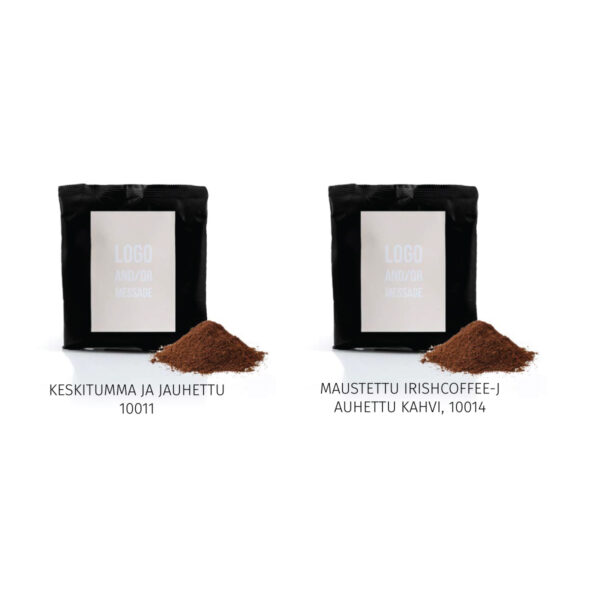 Kahvipakkaus omalla logolla