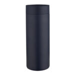 Ruostumattomasta teräksestä valmistettu kaksiseinämäinen vesipullo omalla logolla