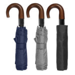 Pepin kokoonmenevä sateenvarjo omalla logolla