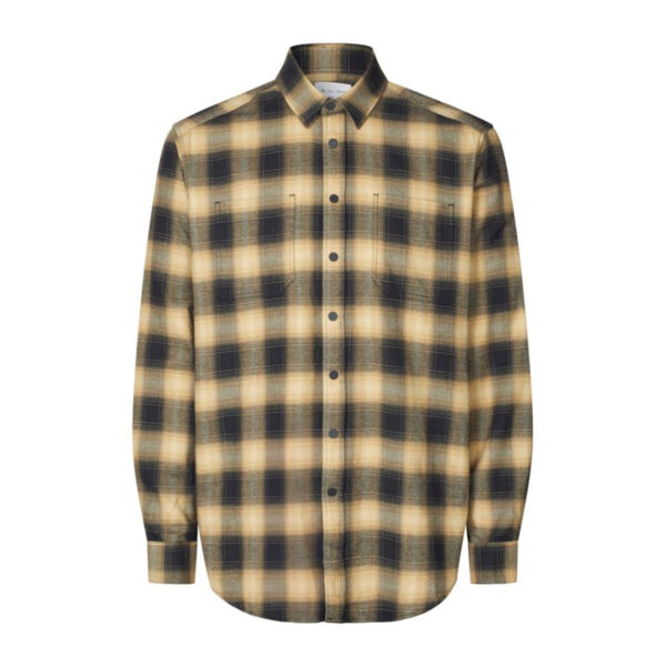 ID Seven Seas unisex flanellipaita omalla logolla