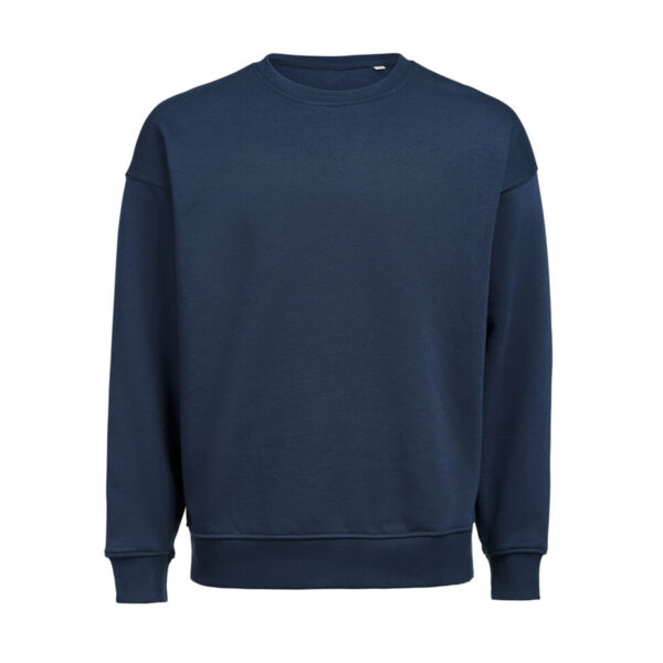 UM Crewneck loose fit college paita omalla logolla