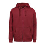 Untagged movement regular fit vetoketjullinen huppari omalla logolla