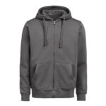 Untagged movement regular fit vetoketjullinen huppari omalla logolla