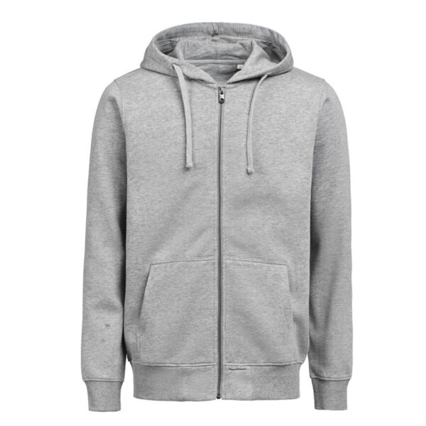 Untagged movement regular fit vetoketjullinen huppari omalla logolla