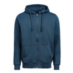 Untagged movement regular fit vetoketjullinen huppari omalla logolla