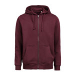 Untagged movement regular fit vetoketjullinen huppari omalla logolla