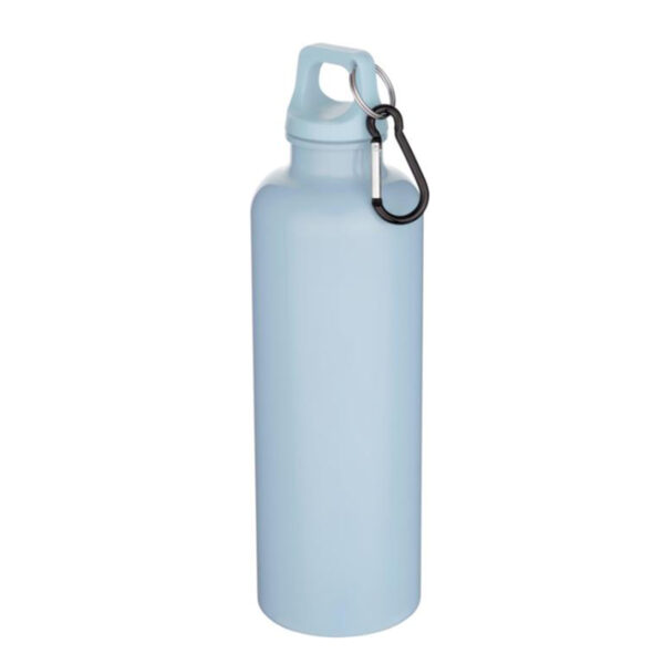 Oregon 750 ml:n RCS-kierrätetystä muovista valmistettu vesipullo jousihaalla omalla logolla