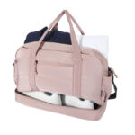 Puffer kierrätetty duffelilaukku omalla logolla