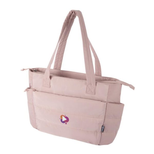 Puffer kierrätetty kannettavan laukku omalla logolla