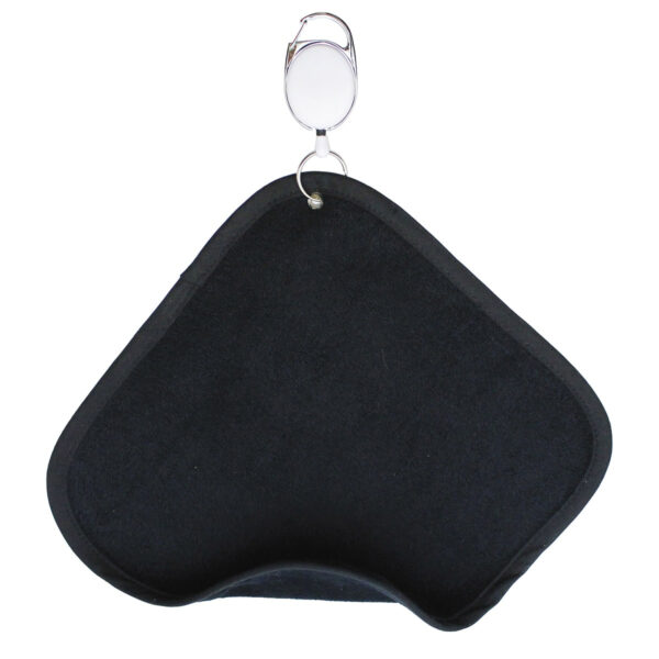 Golfpyyhe jojo omalla logolla painettuna