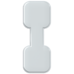 Magneetti heijastin omalla logolla