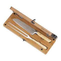 Orrefors viipalointisetti leikkuulaudalla omalla logolla