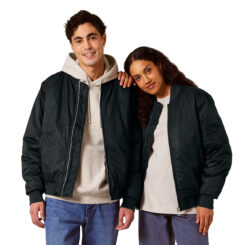 Stanley/Stella Bomber 2.0 unisex takki omalla logolla